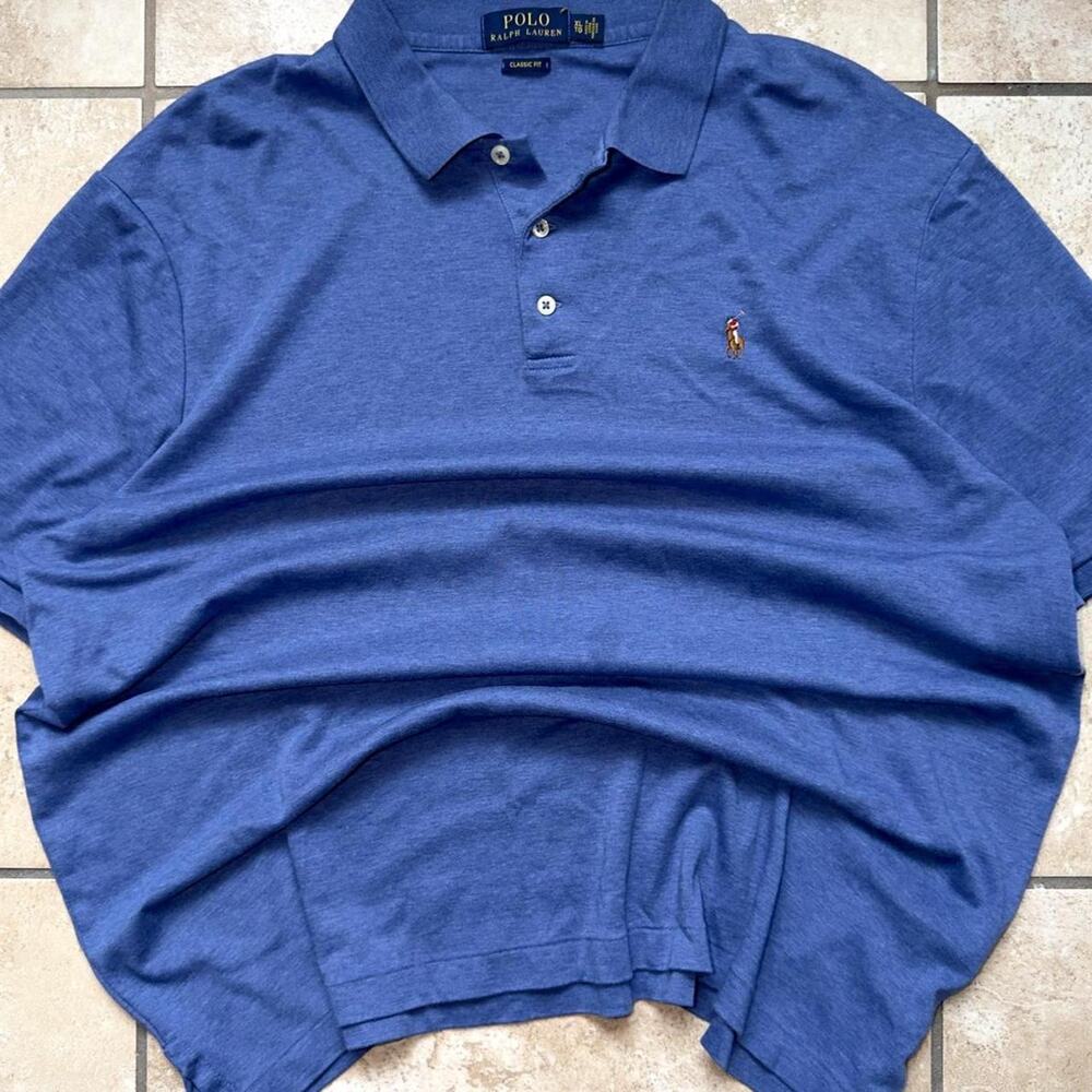 Polo by Ralph Lauren Classic Fit Short Sleeve Polo Shirt - Size XL